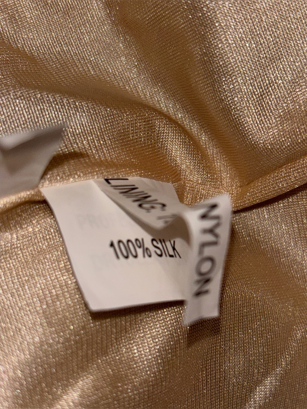 MANDALAY Privee Rainbow Stone Beaded Pleated Silk Elegant Cocktail Dress Women 6 - Picture 9 of 13